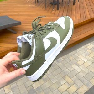 Nike Olive Green Low Dunks